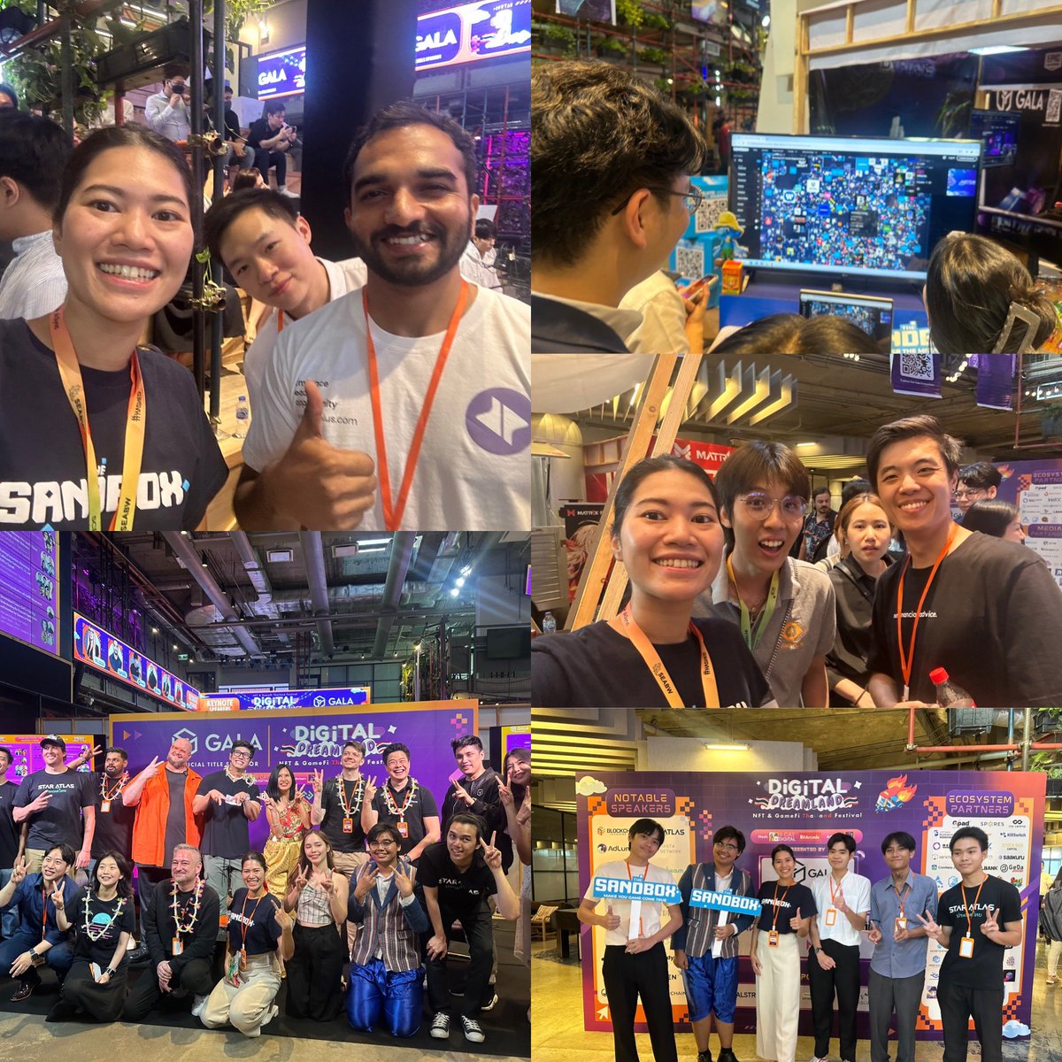 🔥🇹🇭 This week at #SEABW2024 has been RAD! Connecting with passionate people in the #Web3 space around the globe. Huge thanks to my incredible team @Mayday_SKCY @TatiyaVisetrit @Nathan_JHS @belindalzh @georgewong @TheSandboxThai @TheSandboxGame for what we've achieved together at