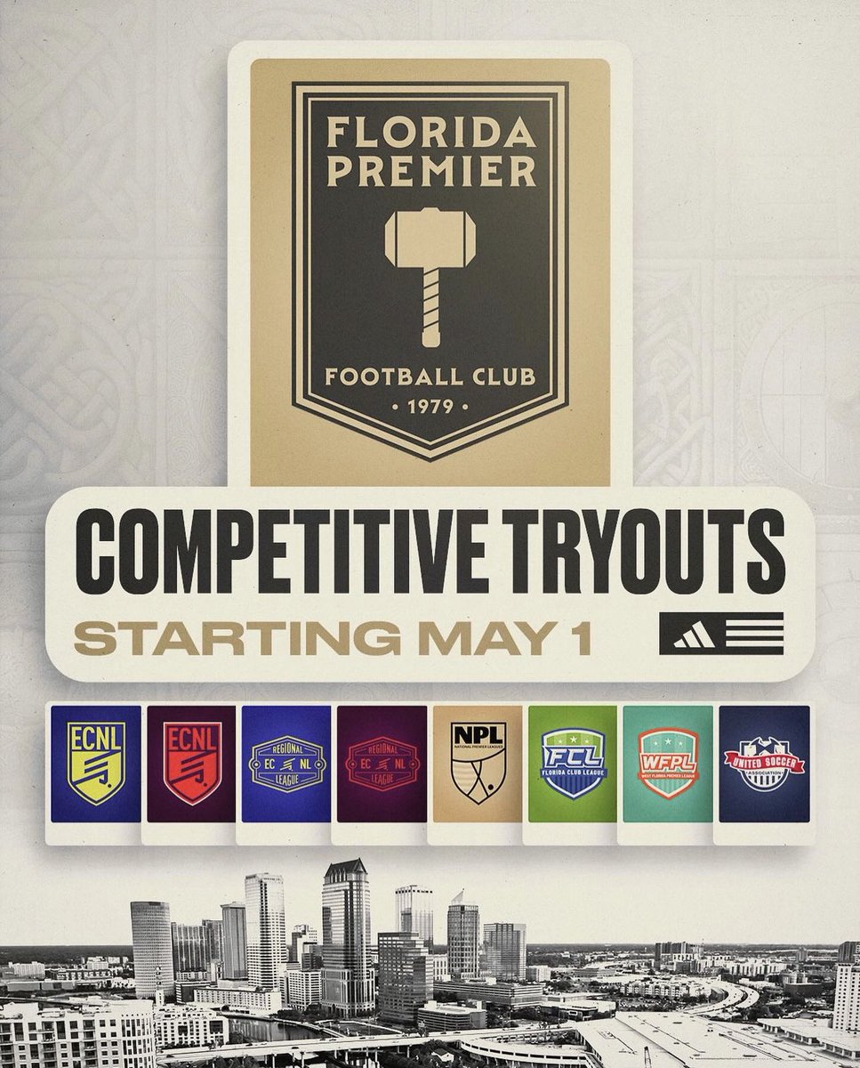 fredimoore79's tweet image. SOCCER TRYOUTS: floridapremierfc.com