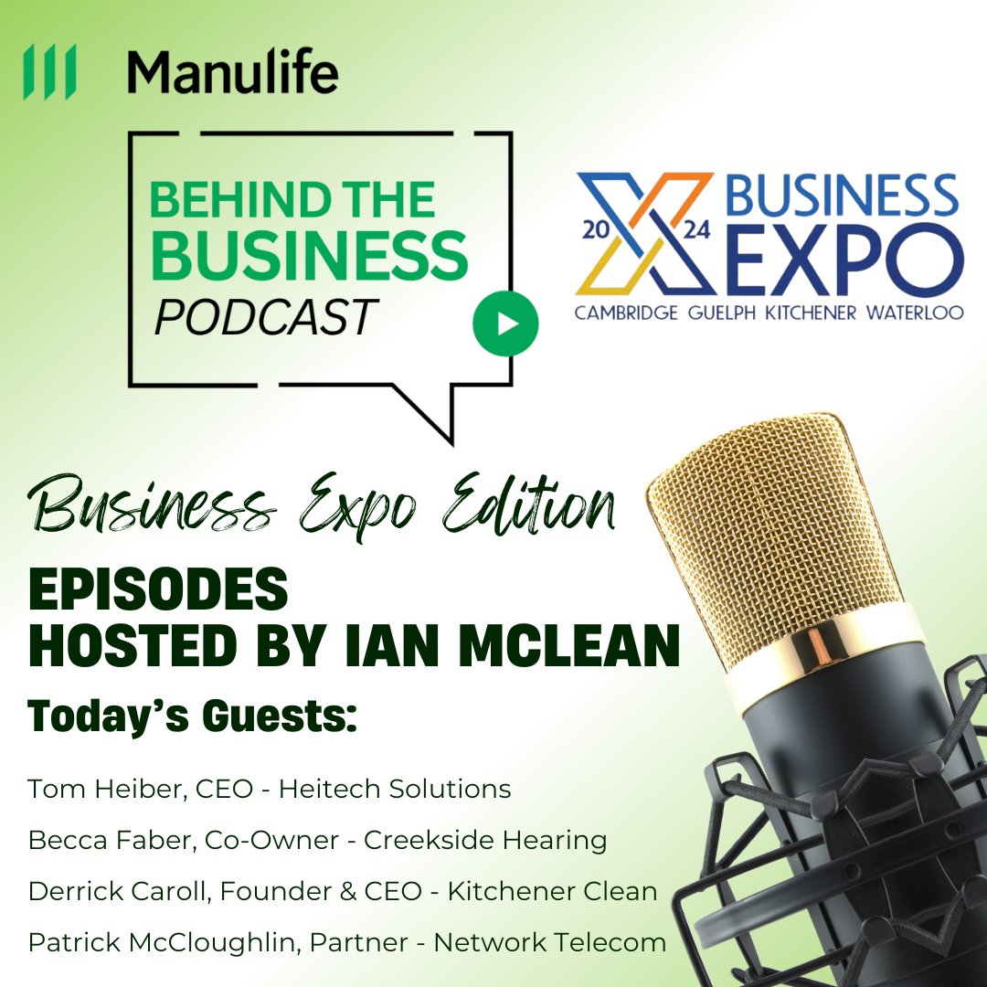 Checkout a special edition of our Behind the Business podcast LIVE at the 2024 Business Expo!! Listen here: greaterkwchamber.com/education/behi… We were joined by four incredible guests who speak on many interesting topics including their own career advice, challenges and more!
