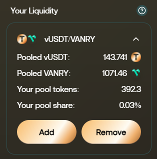Wafflesniffer's tweet photo. @AuriSwapDEX I keep adding... $AURI #Vanarchain https://t.co/WWBWCLsLzz