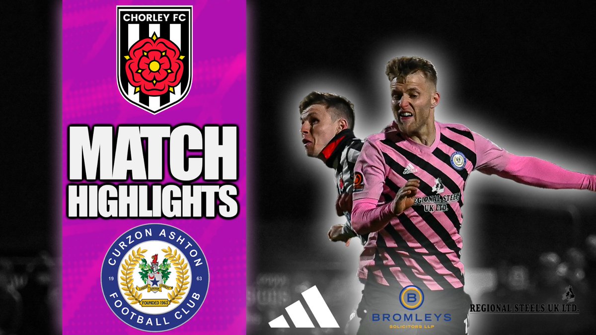 🎥 𝐌𝐀𝐓𝐂𝐇 𝐇𝐈𝐆𝐇𝐋𝐈𝐆𝐇𝐓𝐒 Watch the highlights from our loss against @chorleyfc in the @TheVanaramaNL North Play-Offs Eliminator! 👉 youtu.be/cRLIWcb7IRE #UTN | #TheNash