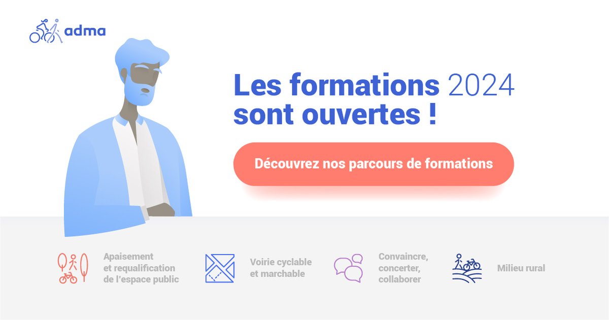 🎓 Vous pouvez désormais vous inscrire à nos formations et ateliers pour toute l’année 2024 ! 🗓️Toutes les dates regroupées par parcours thématiques sont à découvrir dans la version digitale de notre catalogue : bit.ly/3WjapdV