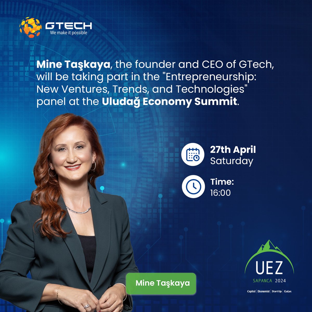 The most influential business and economy summit of the region is about to begin! 

Join us at this significant event! #UEZ2024 #Entrepreneurship #GTech #Technology #Innovation