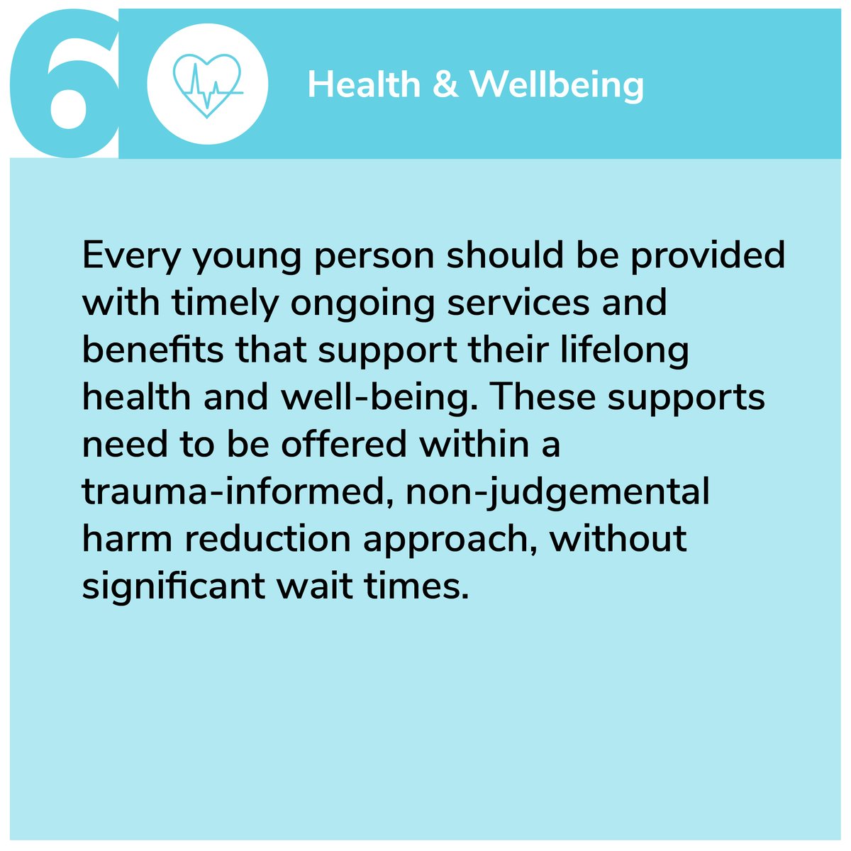 The National Council calls on those who work with #youthincare to provide trauma-informed care, which aligns w/Equitable Standards Key Supports Checklist Pillar 6 loom.ly/KoJOnak @CCCYT_CCTEA resources 👉🏼 loom.ly/qe46xTc #StandWithYouthInCare #wellness #trauma