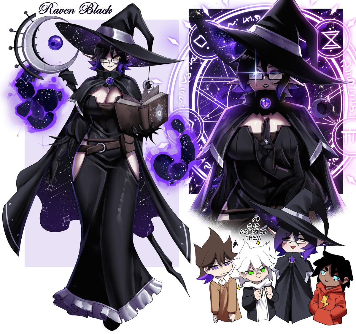 Raven black (redesign)