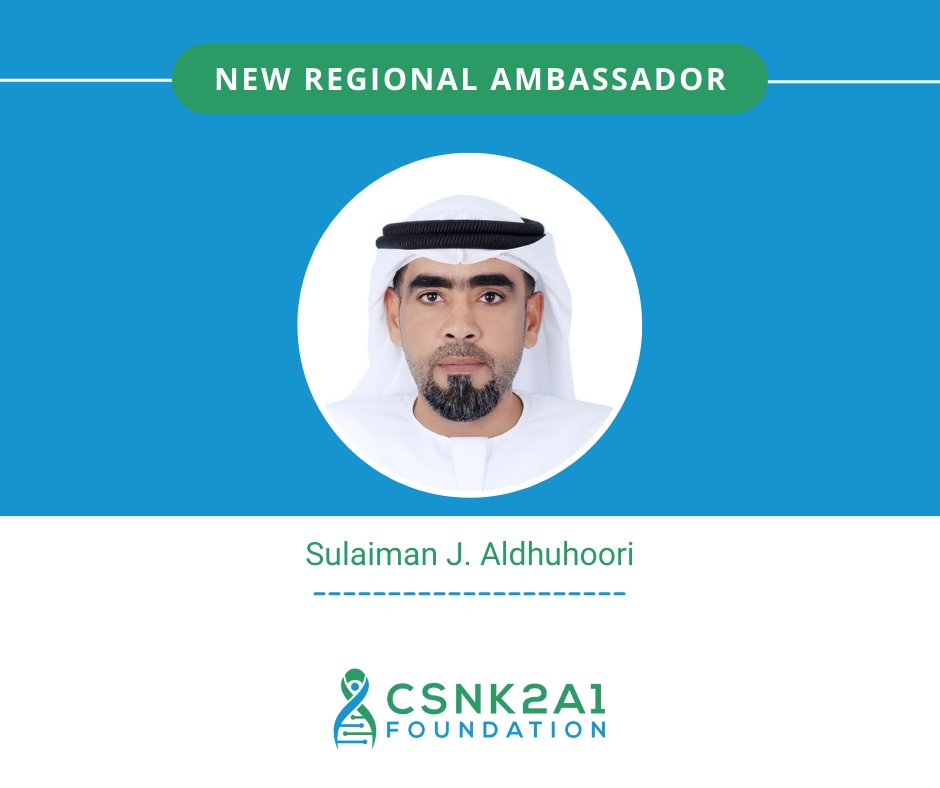 🎉 Introducing our ambassador to the United Arab Emirates, Sulaiman J. Aldhuhoori! Thank you for your willingness to serve OCNDS families, Mr. Aldhuhoori! We are so excited to have you on our team! #ocnds #csnk2a1 #hopeintoaction #timeisnow