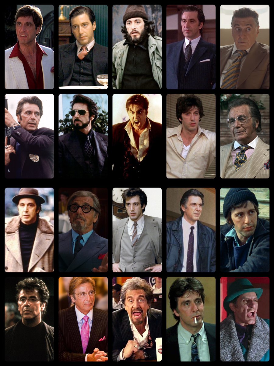 Happy birthday to The Godfather Al Pacino who turns 84 🎂

One of the GOATs who gave us many iconic film characters in cinema history, and whose been in some of the greatest movies of all time

LEGEND

#Scarface #Heat #TonyMontana #CarlitosWay #DonnieBrasco #HappyBirthdayAlPacino