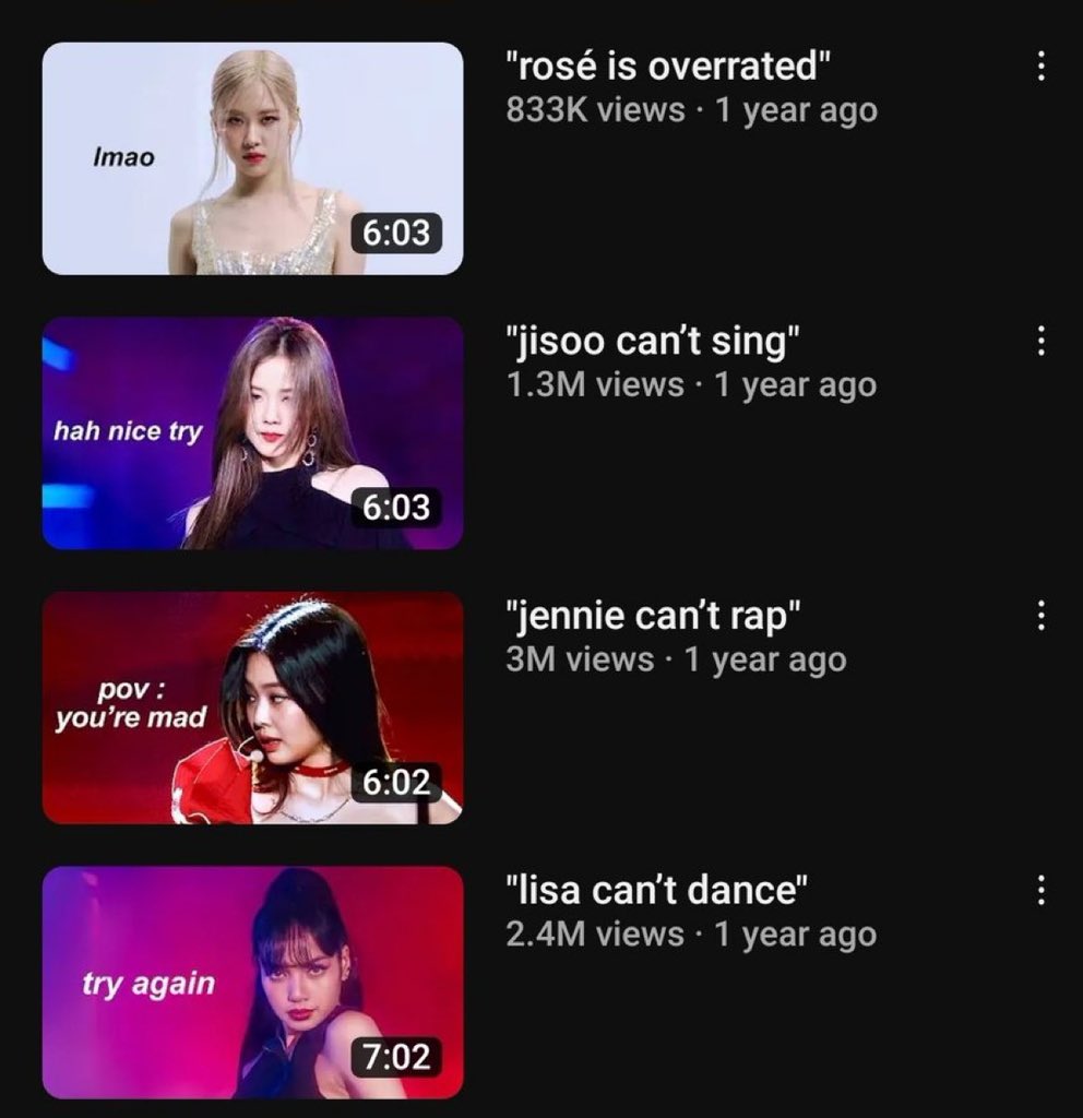 the way these videos gagged everyone