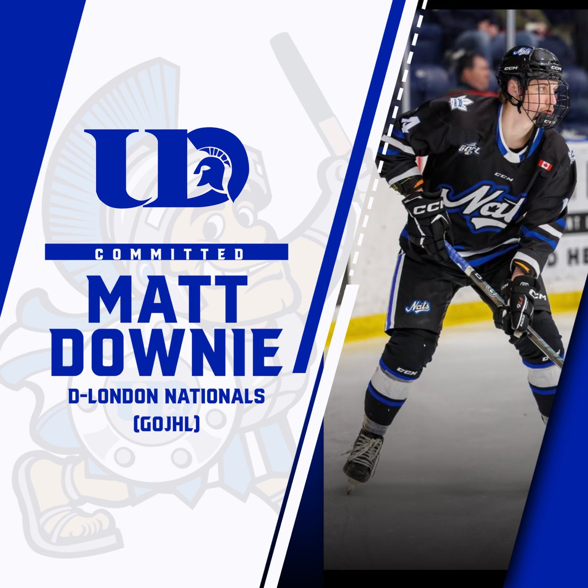 Welcome to the University of Dubuque, Matt! #UDHockey