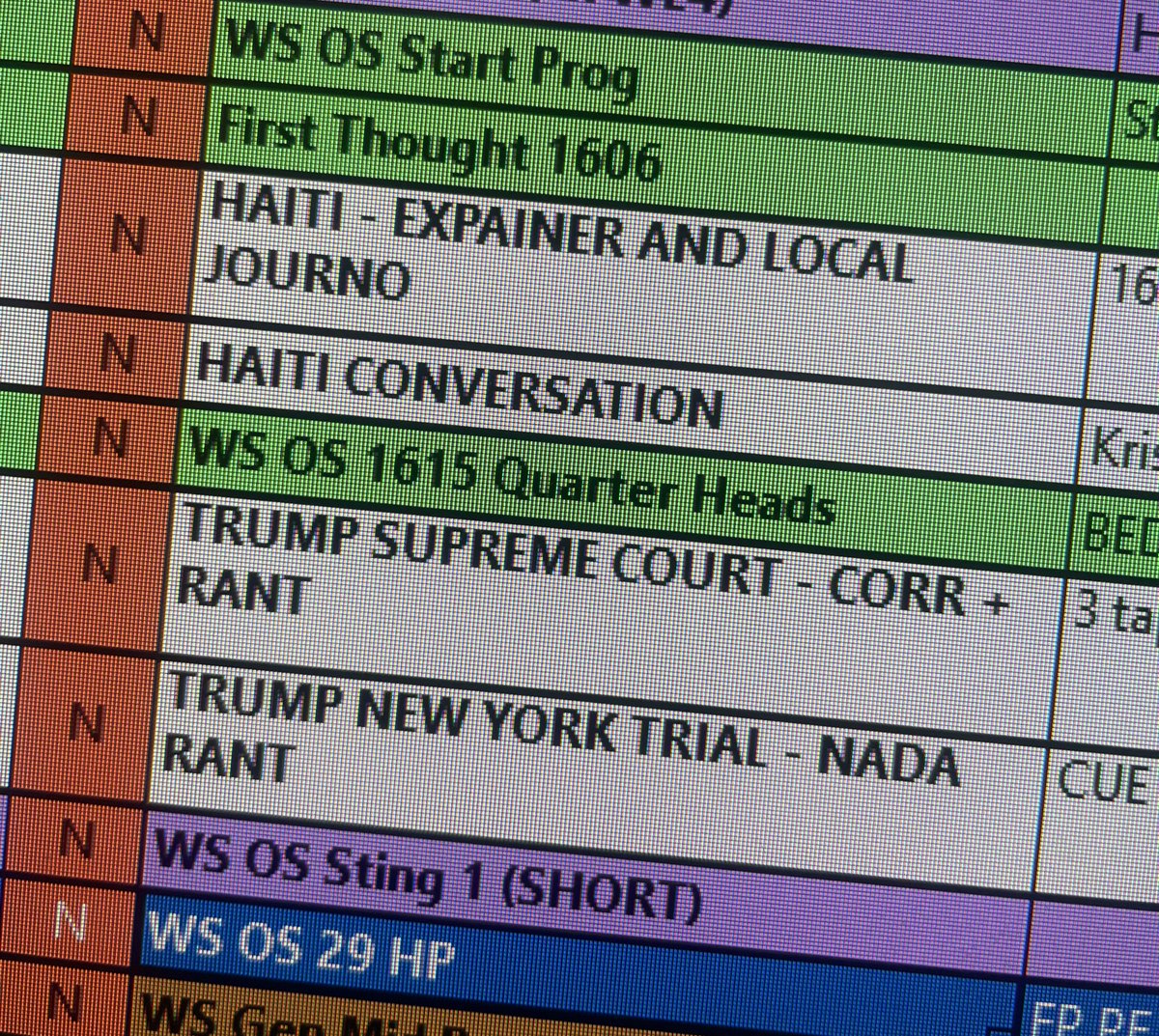 Live with OS on the @bbcworldservice As Haiti swears in its new transitional council with gangs still controlling most of the capital, I’ve been speaking to people still too scared to leave home or go to work. Plus we’ll dip into Trump’s two cases. 📻 bbc.co.uk/sounds/play/li…