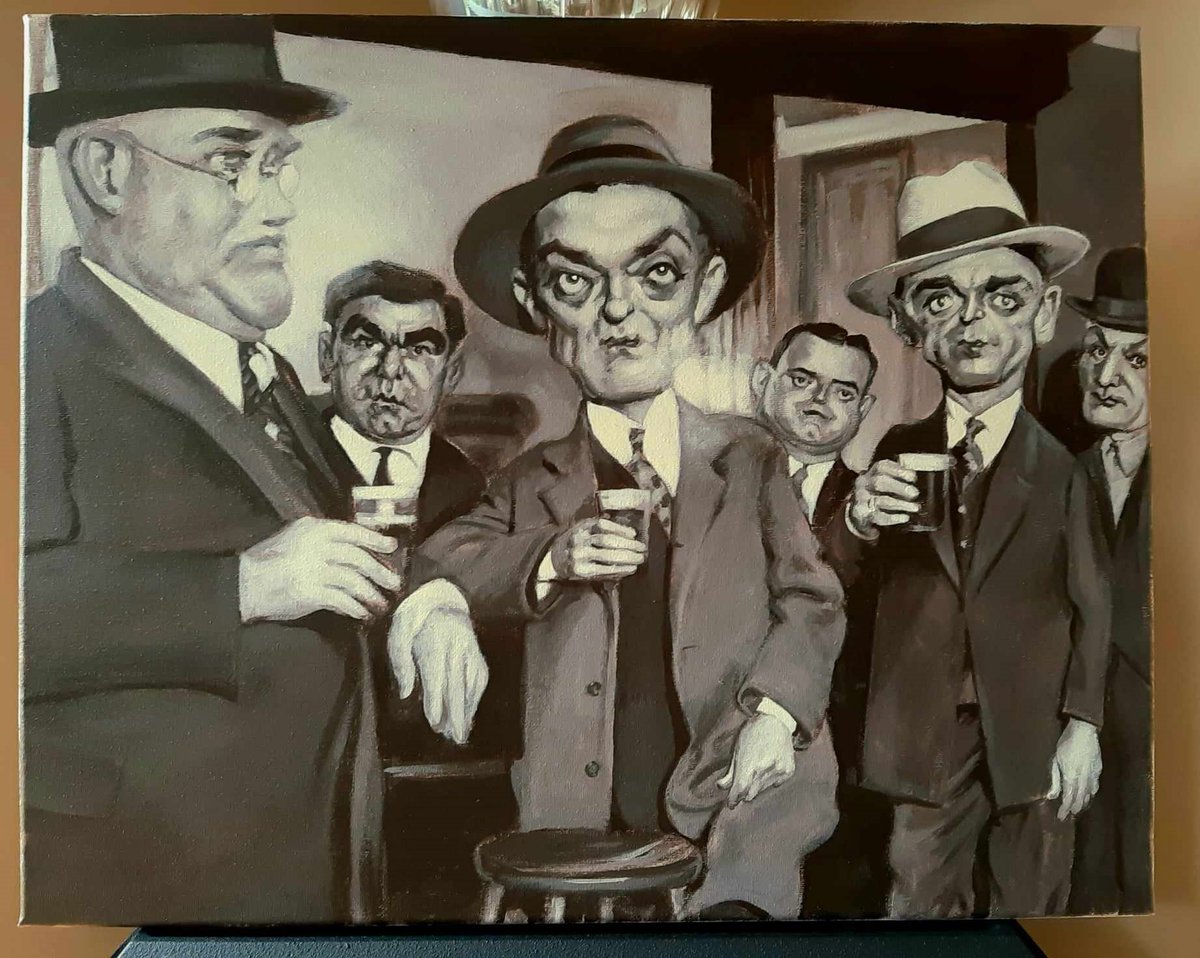 Short, free post about progress on my second Prohibition #caricature : open.substack.com/pub/tealcartoo…