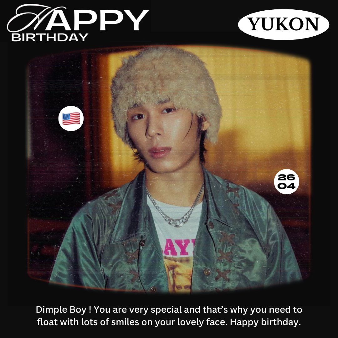 [🌊 HAPPY BIRTHDAY TO YUKON ]

— สุขสันต์วันเกิดยูคังฮยอนของพวกเรา💙🎂
⭐️🫶🏻여러분이 사랑하시는 장발남~ 
생일날 너무 행복하세요!

#YUKON #HAPPY_YUKON_DAY #DimpleBoyday #0WAVE  #영웨이브