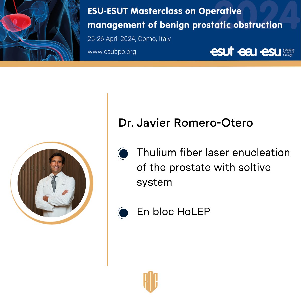 🧑‍⚕️ @dr_romero_otero attends ESU-ESUT Masterclass, in Milan 🇮🇹 with a semi-live demonstration of #Thulium fiber laser prostate enucleation with #soltive system and a live #prostate enucleation with #Holep. #esubpo24. Thanks @Uroweb #ESU @bozzini_giorgio @evanliats @AliSerdarGozen