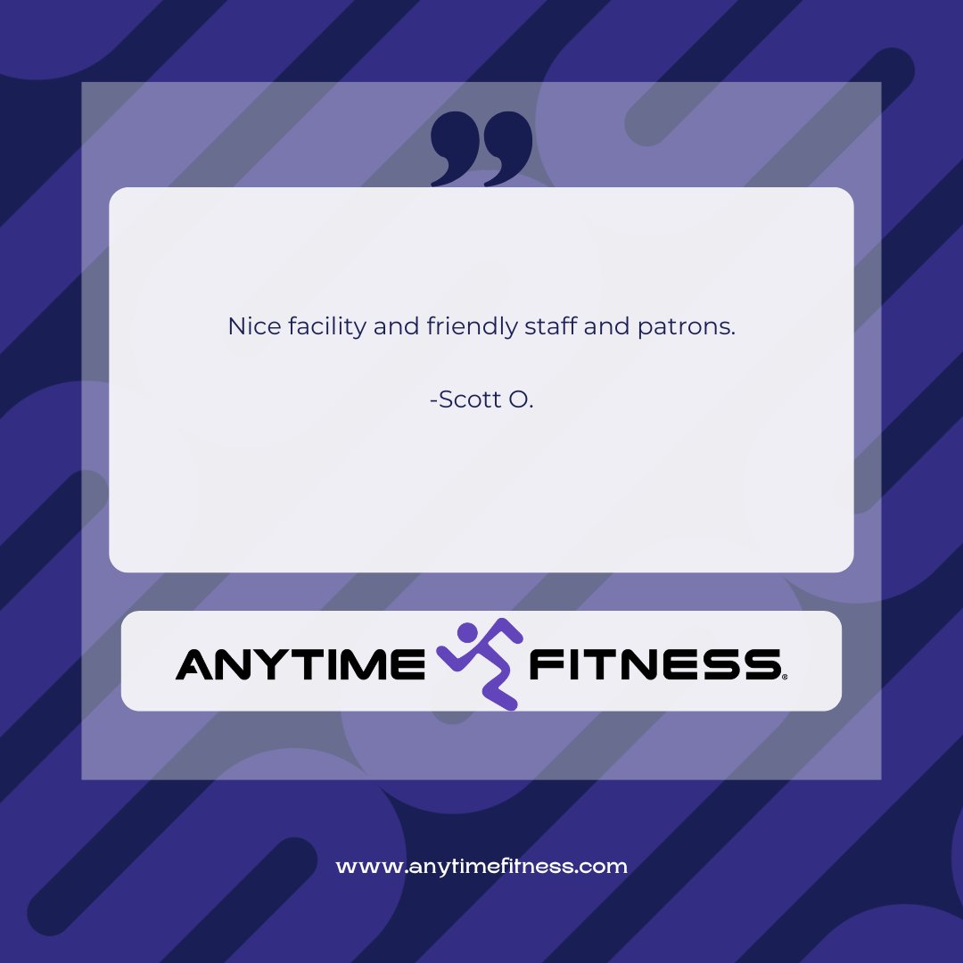 Thank you so much Scott!! We appreciate having you apart of our FitFam! 💪😃

#deerridge #fitnesscalgary #trainertip #trainertips #anytimefitness #calgaryliving #calgaryalberta #calgarygym #calgaryfit #calgaryhealth