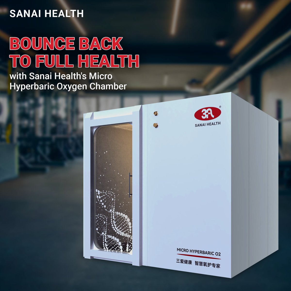 SanaiHealth's tweet photo. Research says that athletes who have HBOT sessions regularly, bounce back to full health after a session or two. 

Have a look at our website to find about out Hyperbaric Oxygen Chambers.

https://t.co/6SzxglurB9

#SanaiHealth #Oxygen #Injury #Sports #Gym #Healthylife https://t.co/fjAQYlQXbT