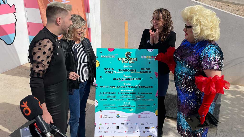 🏳‍🌈 Sharonne, Sofia Coll i Hugo Marlo, caps de cartell d’Unicorns Pride a Roquetes

📷 LA NOTÍCIA: setmanarilebre.cat/sharonne-sofia…

@AjRoquetes @IMaigi @okpoficial @rogerfonttv @LaMegaPubilla @canalte #LGTBIQ #TerresdelEbre