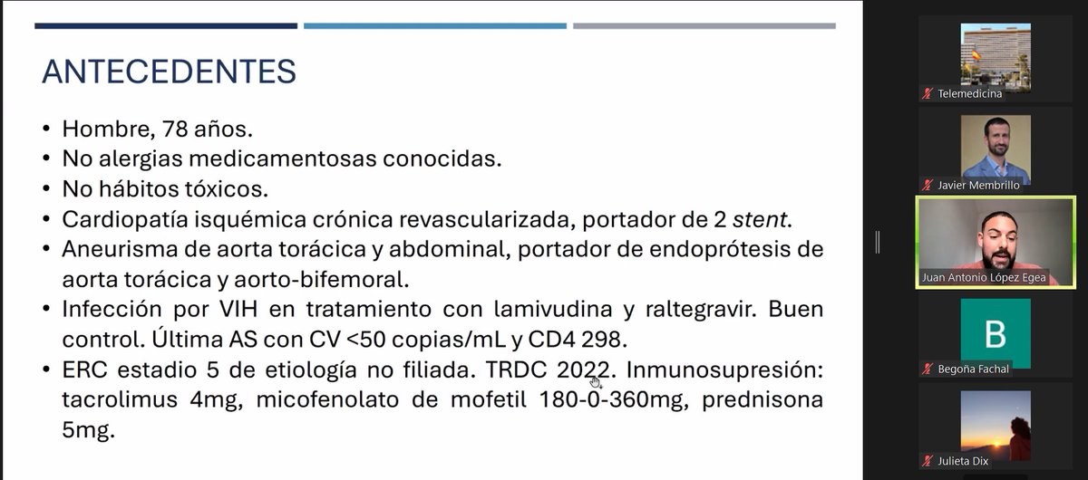 Curso Infecciosas HCD Gómez Ulla tweet media