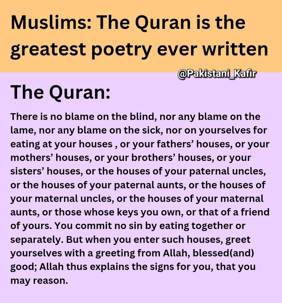 Quranic verses are beautiful and meaningful and beyond the scope of any humans writing skills..