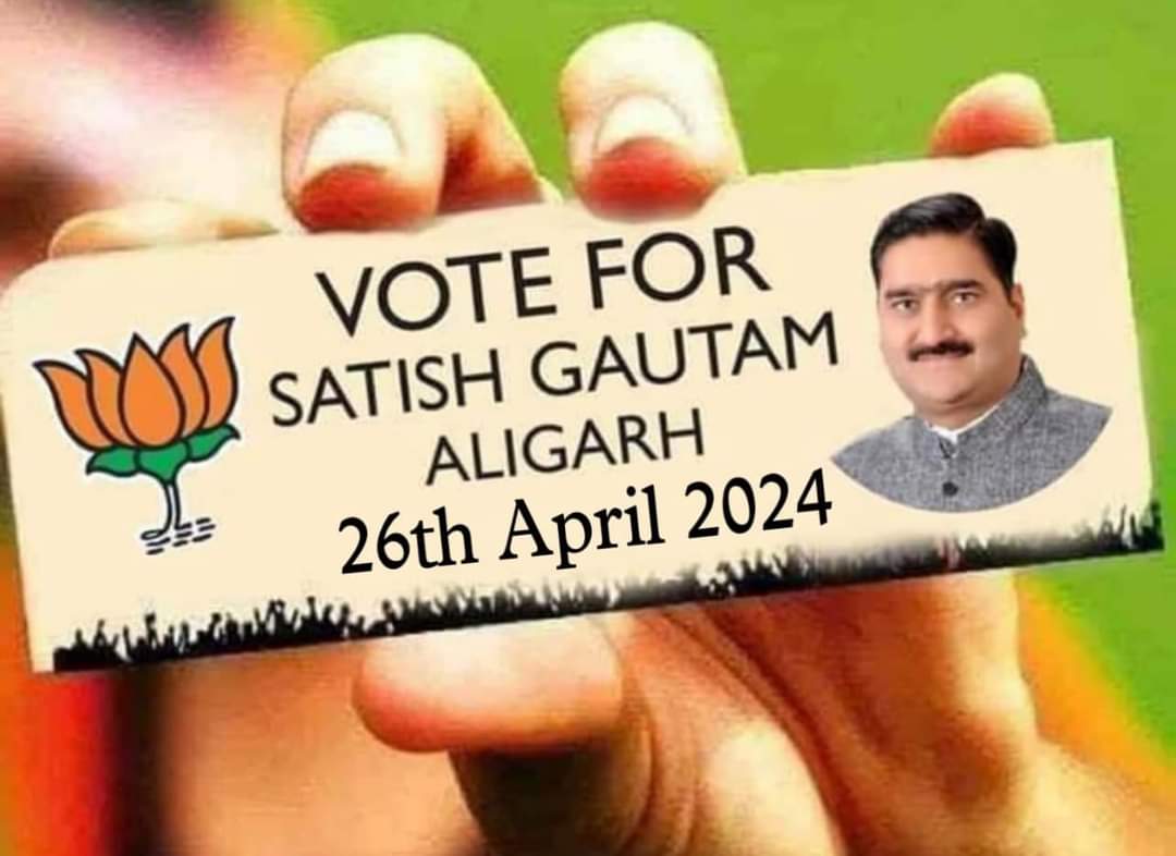 imArvindakumar's tweet photo. @SatishGautamBJP https://t.co/oyjgCo8w6D