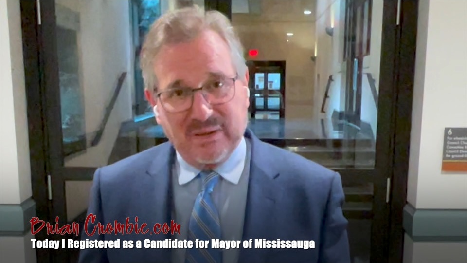 Today I registered as a candidate for Mayor of Mississauga for the by-election on June 10th. I believe my candidacy represents a unique opportunity for Mississauga to chart a new course forward and address the pressing challenges facing the city. To learn more about my vision ...