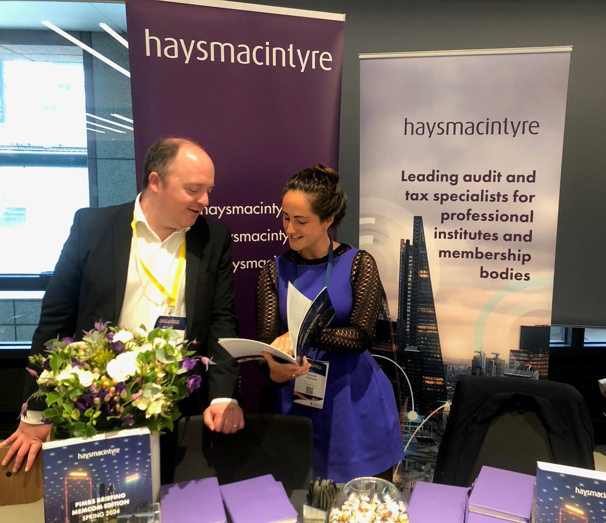Headline Memcom sponsor haysmacintyre is here at Memcom Conference 2024 to meet membership organisations. 'Members expect finances to be robust and there's lots of complexity to manage.' says Tom Wilson, partner. #memcomconference2024 @haysmacintyre