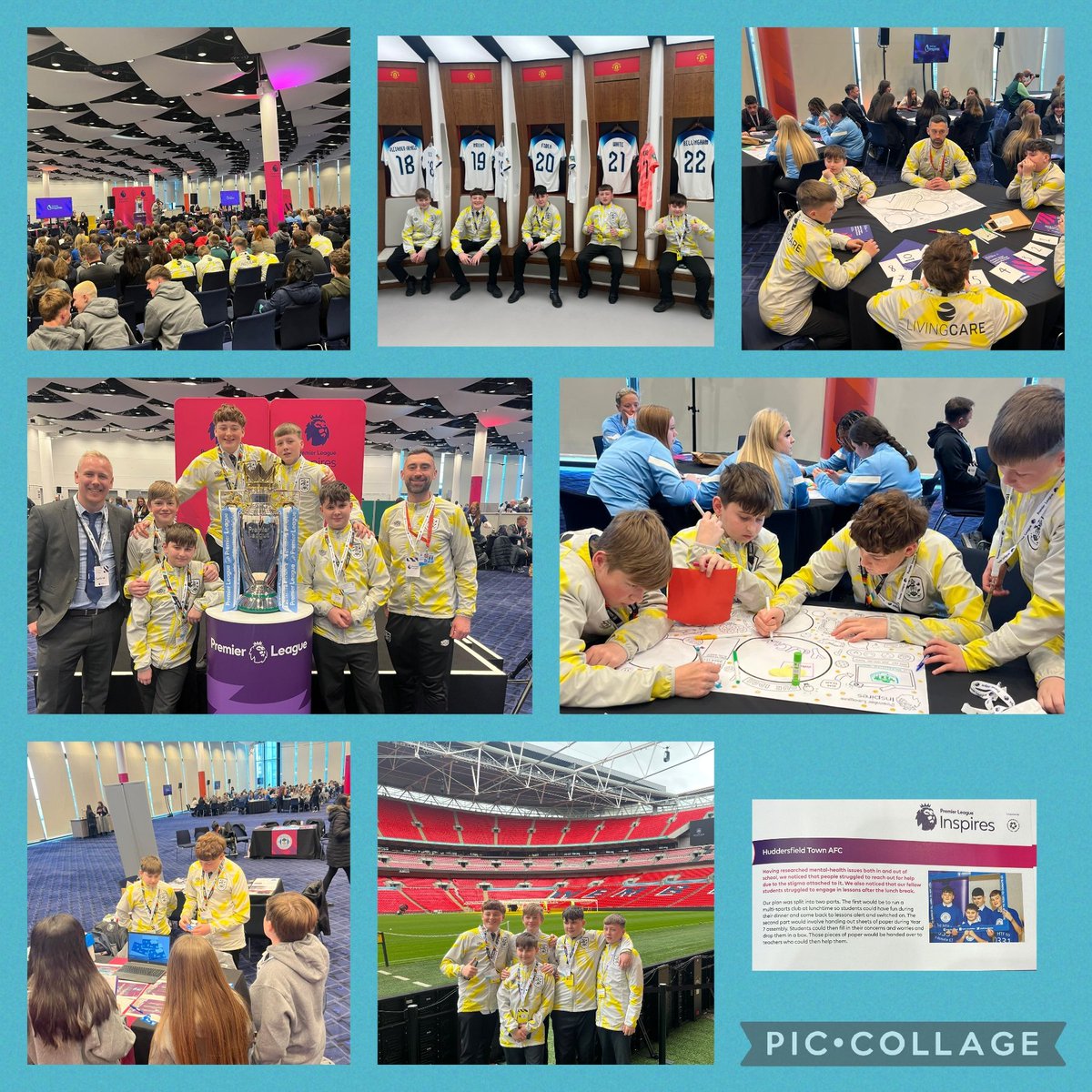 Students are homeward bound 🚉 after a great day @wembleystadium for the @premierleague Inspires Challenge Final. Thank you to Mr Pearson @htafcfoundation @htafc and Mr Jackson for their support. Winners announced on Monday! 🤞