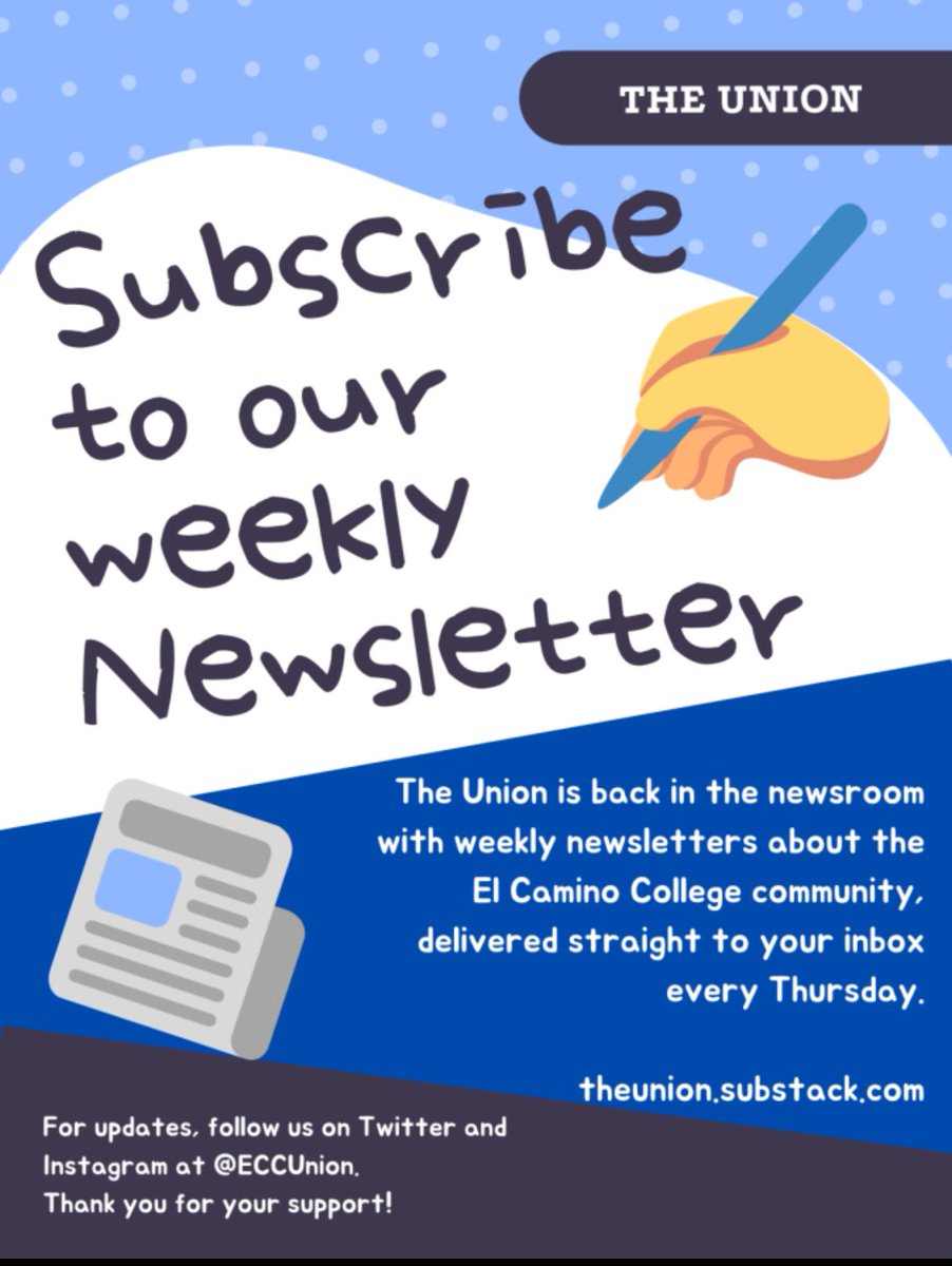 The seventh installment of the newsletter is out today as well! You can read it here, and subscribe as well. #ECCUnion
theunion.substack.com/p/stalking-cas…