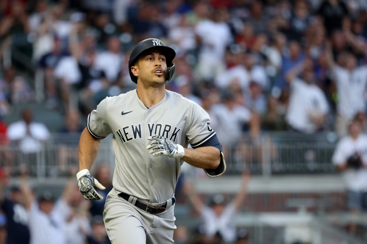 Alex Wood has struggled this season, while Giancarlo Stanton has mashed lefties throughout his career. Sprinkle on Stanton to hit a home run in our MLB Props for April 25. thegameday.co/3OwLH5G