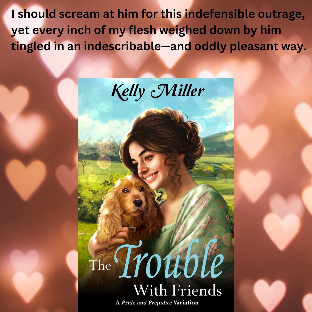 'This is the perfect romantic light read.' ⭐️⭐️⭐️⭐️⭐️ “The Trouble With Friends,” a sweet #PrideandPrejudice #Regency #Romance! What will Darcy do when his best friend falls for Elizabeth Bennet? bookgoodies.com/a/B0CLTCCC7P On #KindleUnlimited & at #Audible! #BooksWorthReading…