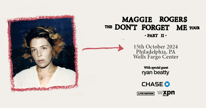 PRESALE ALERT! Grab your @maggierogers tickets now by using the passcode 'MAGGIETOUR' 🤍 🎟️: bit.ly/44dXzQ0