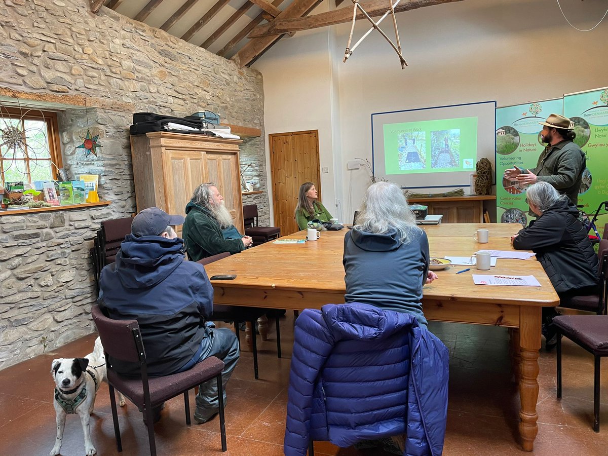 We've had a great day at The Shared Earth Trust in Lampeter as part of the @CatalystCymru project. Members joined us to learn more about the centre and explore disabled people's experience of accessing heritage organisations. @WCVACymru