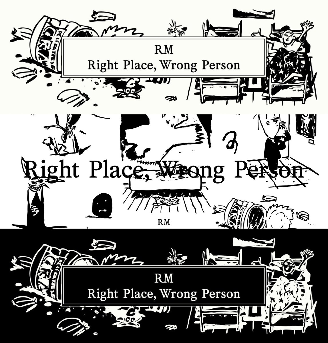 rt & reply!! RM NEW ALBUM RIGHT PLACE WRONG PERSON #RightPlaceWrongPerson