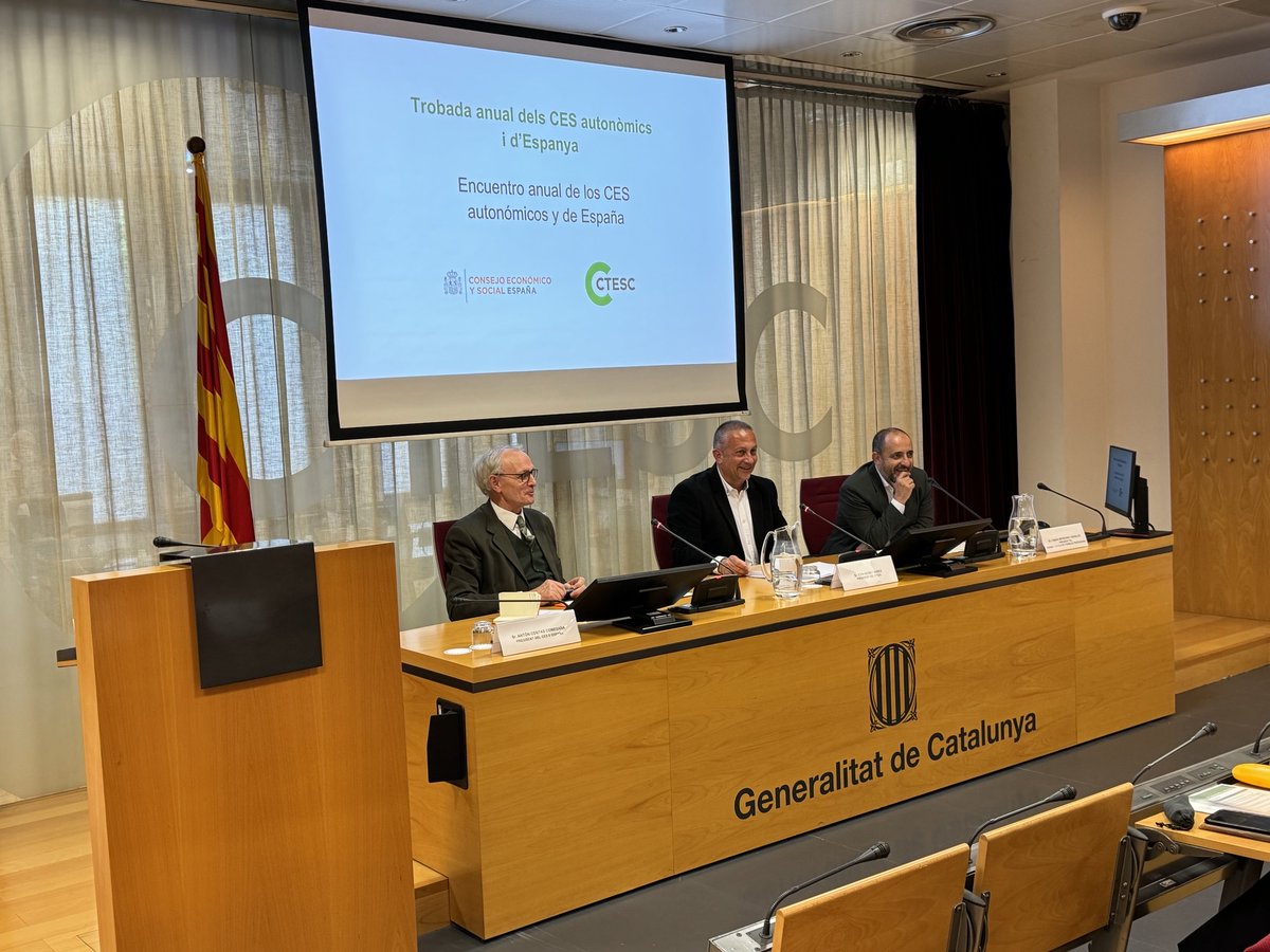 Consell de Treball, Econòmic i Social de Catalunya tweet media