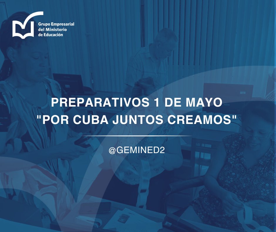 Grupo Empresarial del MINED tweet media