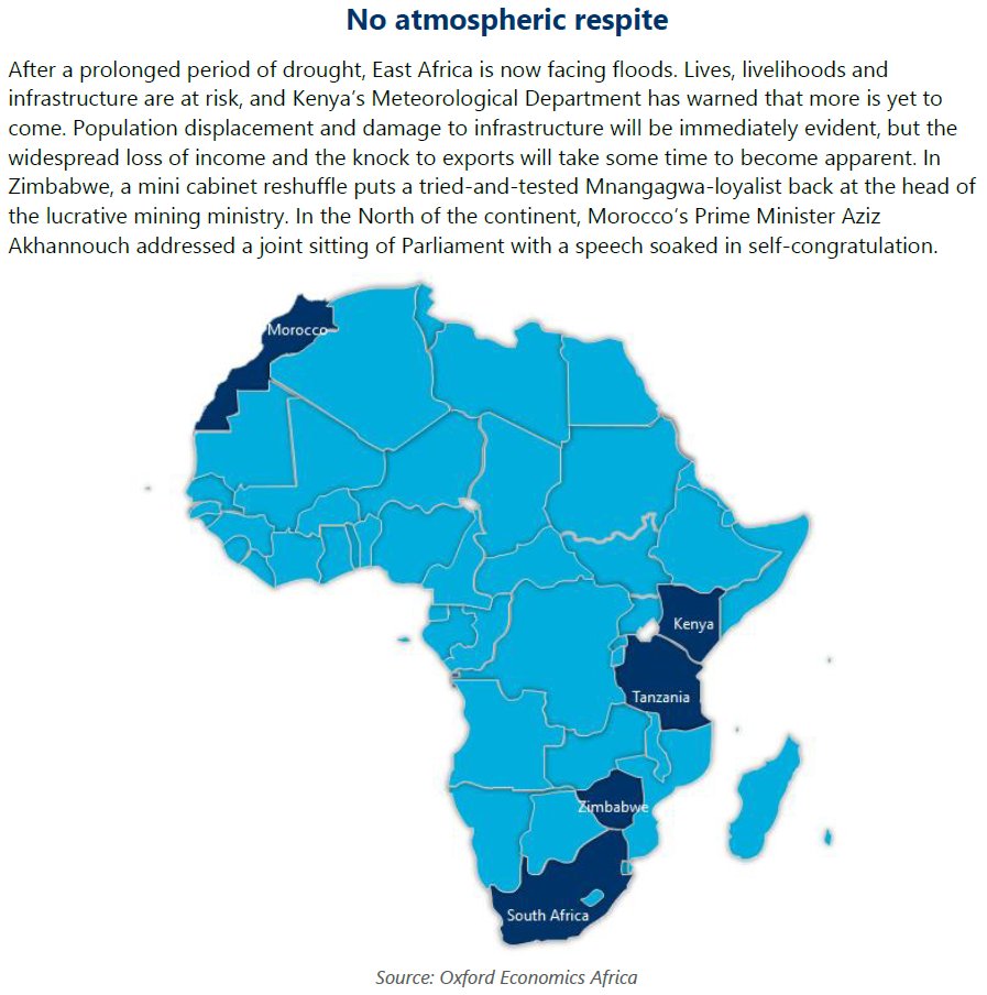 Today’s @OEAfrica analysis covers #Kenya #Morocco #SouthAfrica #Tanzania #Zimbabwe For more information, visit bit.ly/3tSeneK