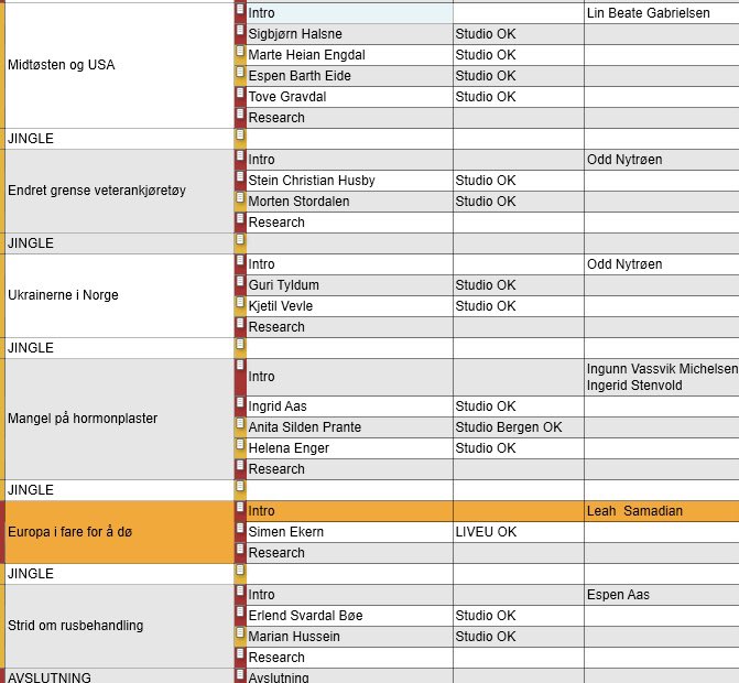 Viktig melding: Lytt til radio! (Evt. se på tv om du foretrekker #dax18 der.)