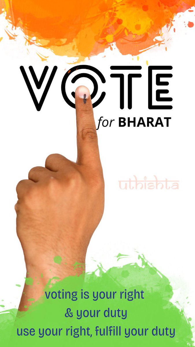 Let us vote for Bharat…