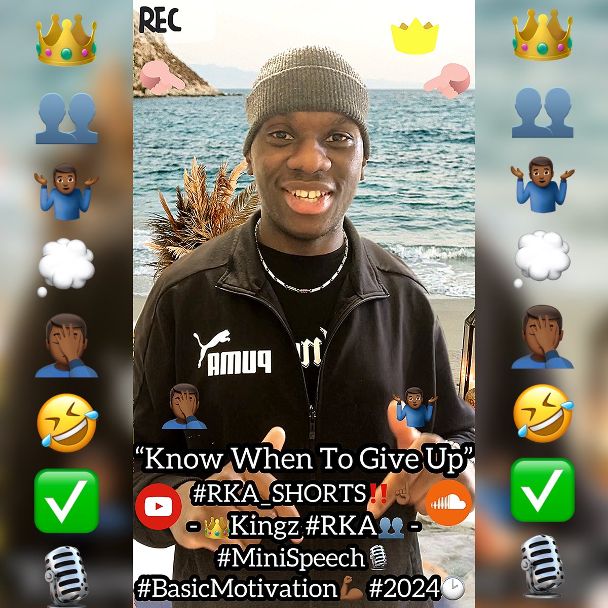 “Know When To GIVE UP‼️🤦🏾‍♂️🤷🏾‍♂️” - 👑Kingz #RKA👥 #MiniSpeech🎙 #BasicMotivation💪🏾 #2024🕑 #RKA_SHORTS‼️👆🏾 #RKA_SPEECHES👥🎙 youtube.com/shorts/JKKQVE1… via @YouTube #Youtube💻 #SoundCloud🎵 #RKA👥