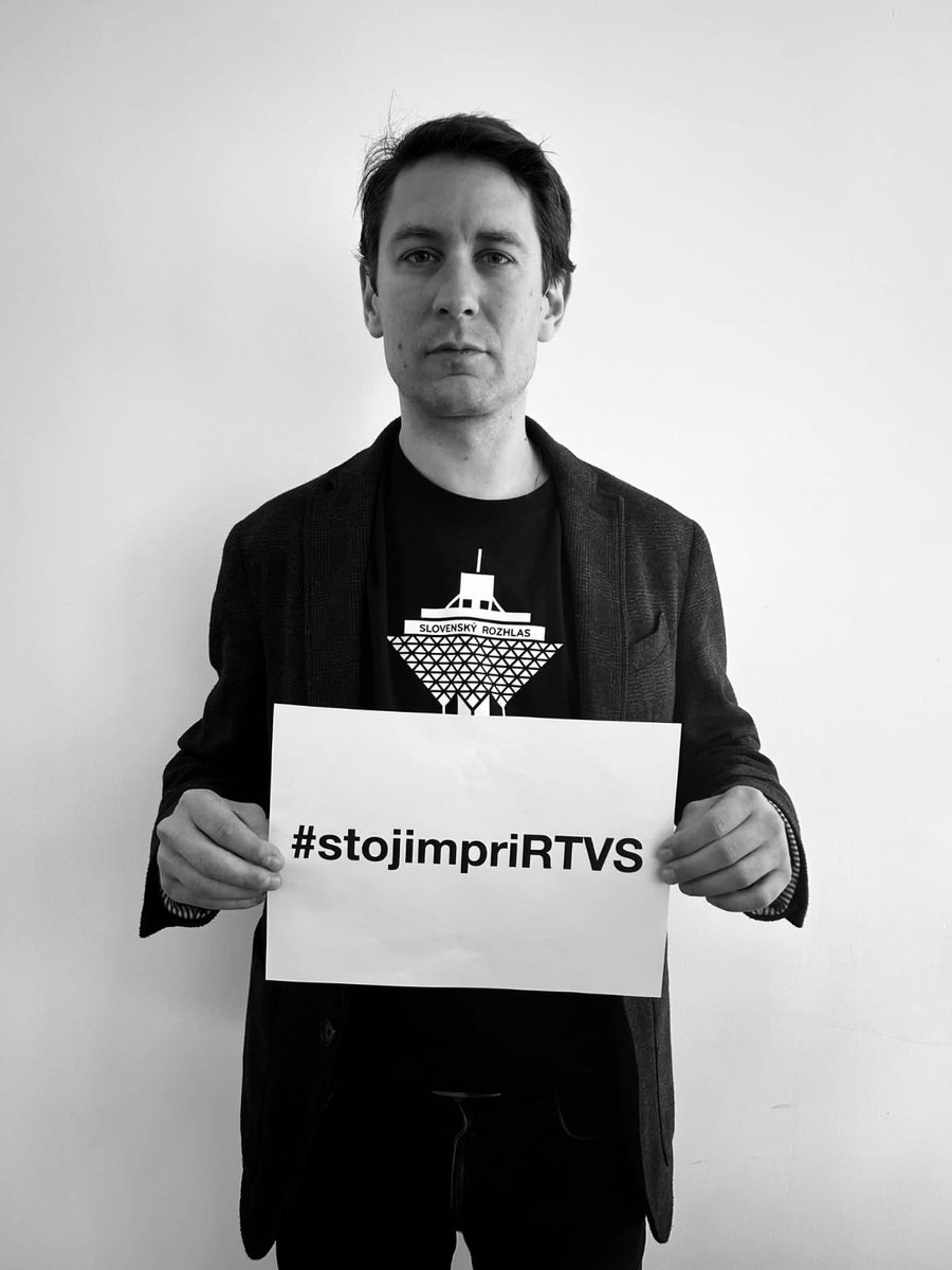 At @RSF_inter, we stand by #Slovakia's public broadcaster @rtvs. #stojimpriRTVS #ciernydenRTVS