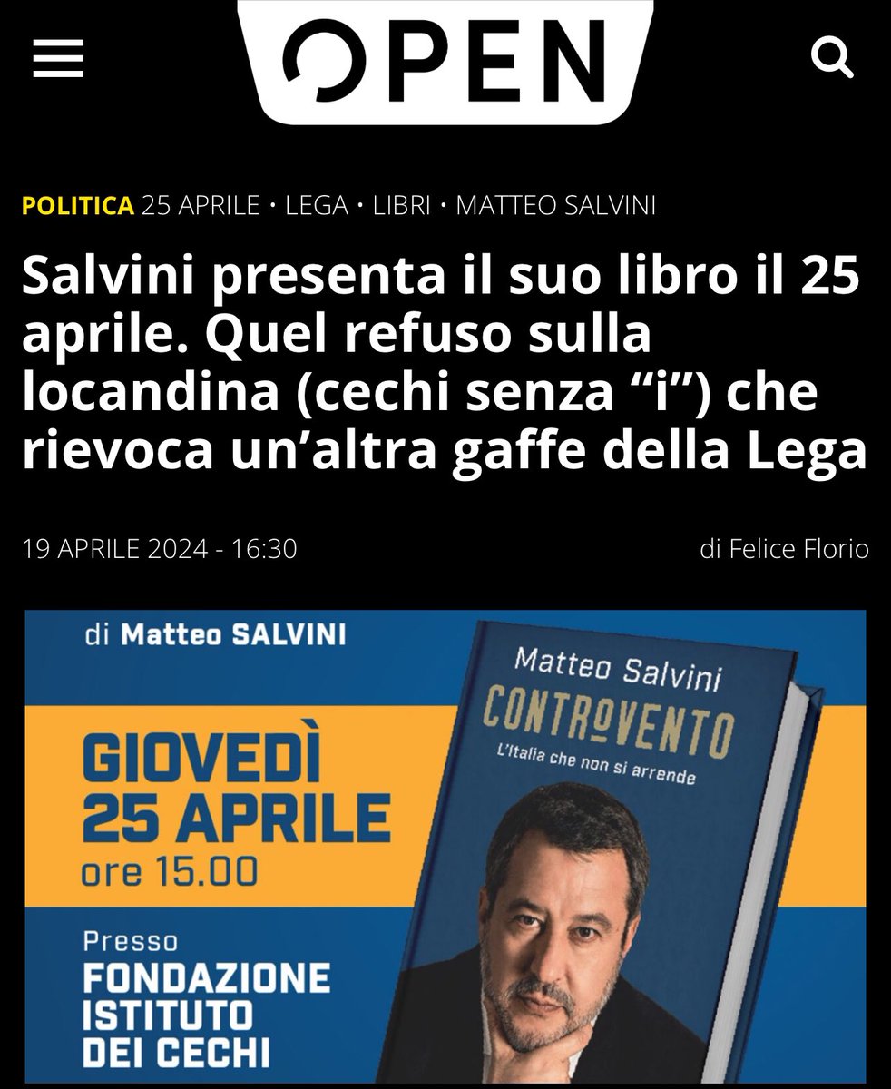 Er cecato.
“Siccome che sono cecato…”.
Sordi e cechi. 
La ceca di Sorrento.
Il ceco slovacco.
I cechi.
I gechi.
#Salvini
