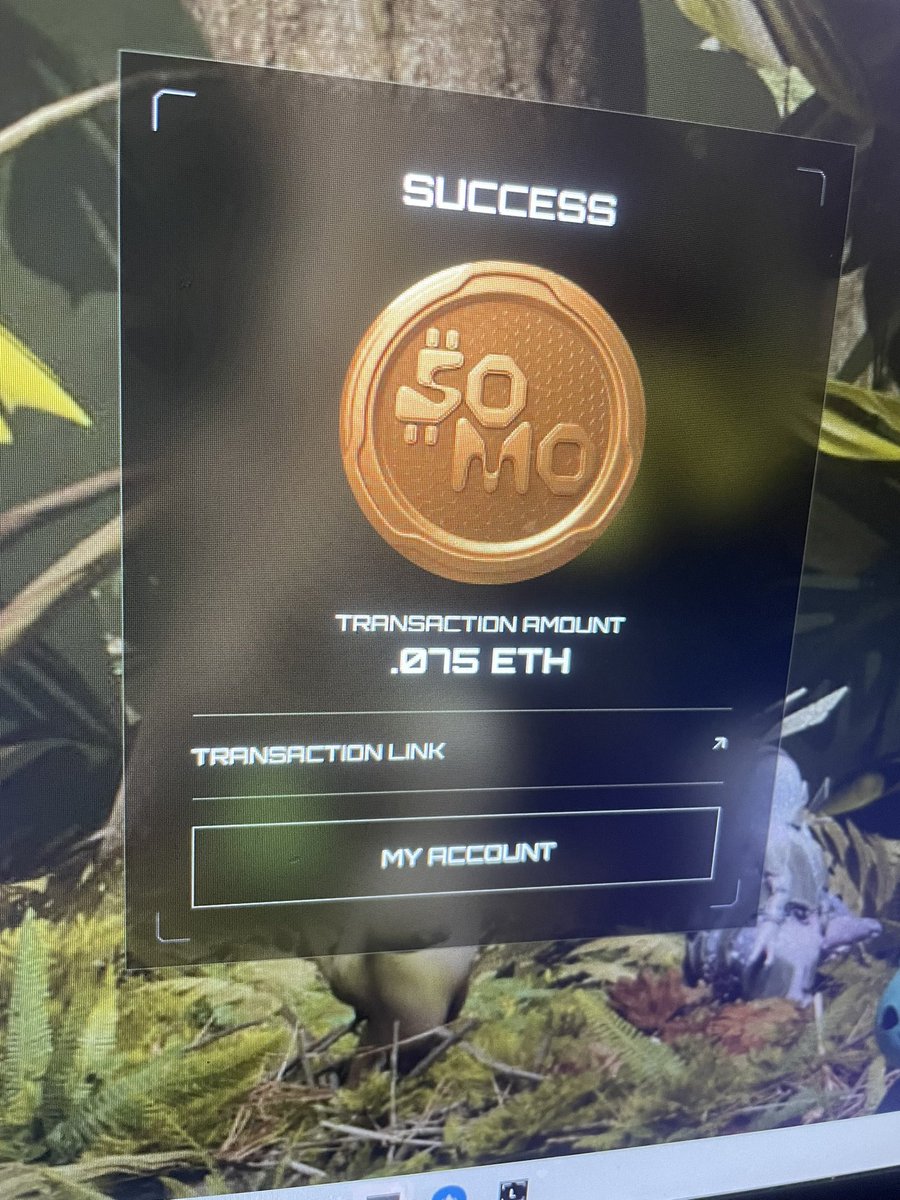 bigtuhh1600's tweet image. I think I am going to make it!

@playsomo $SOMO

I hope this stays. (First presale ever) only had enough for min but idgaf $SOMO is fire