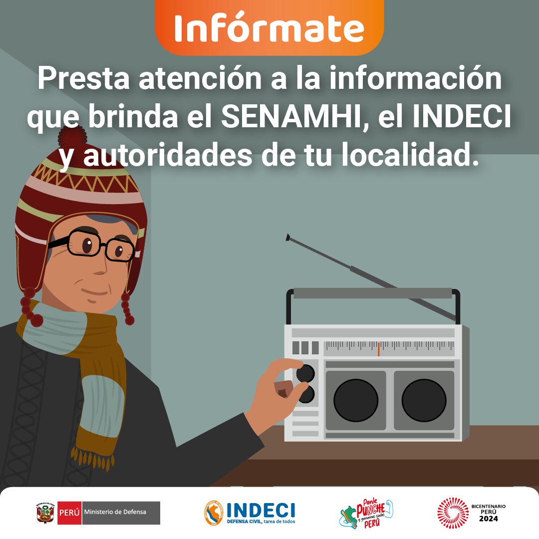 🌨️❄️¡Aprende cómo estar preparado ante #Heladas y  #Nevadas! Ten en cuenta estas recomendaciones del #INDECI.

✅Para más información: bit.ly/3vDgUNX