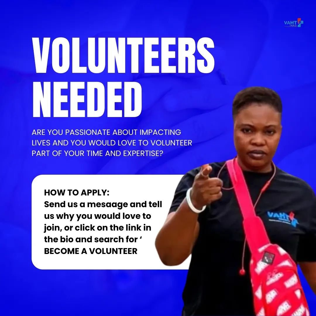 Do you believe in the power of empathy and lending a hand? Do you have all it takes to create a lasting impact as a volunteer? If your response is YES, then Visitahospitaltoday needs you as a volunteer. Kindly send a DM to volunteer