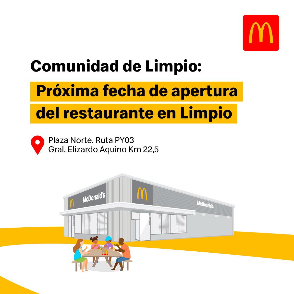 ✨ Comunidad de Limpio✨ Queremos compartir la noticia que la apertura de nuestro nuevo restaurante en Limpio se pospone 📆 Nuestra prioridad ahora es asistir a la comunidad y ayudar ante esta situación. ❤️ Estamos trabajando para reprogramar la apertura por lo tanto quédense…