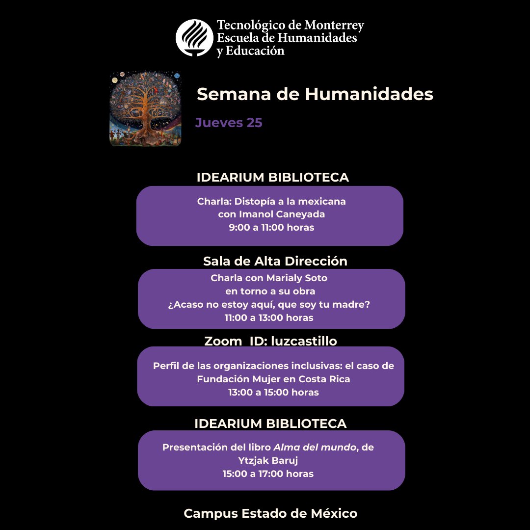 Escuela de Humanidades y Educación CDMX tweet media