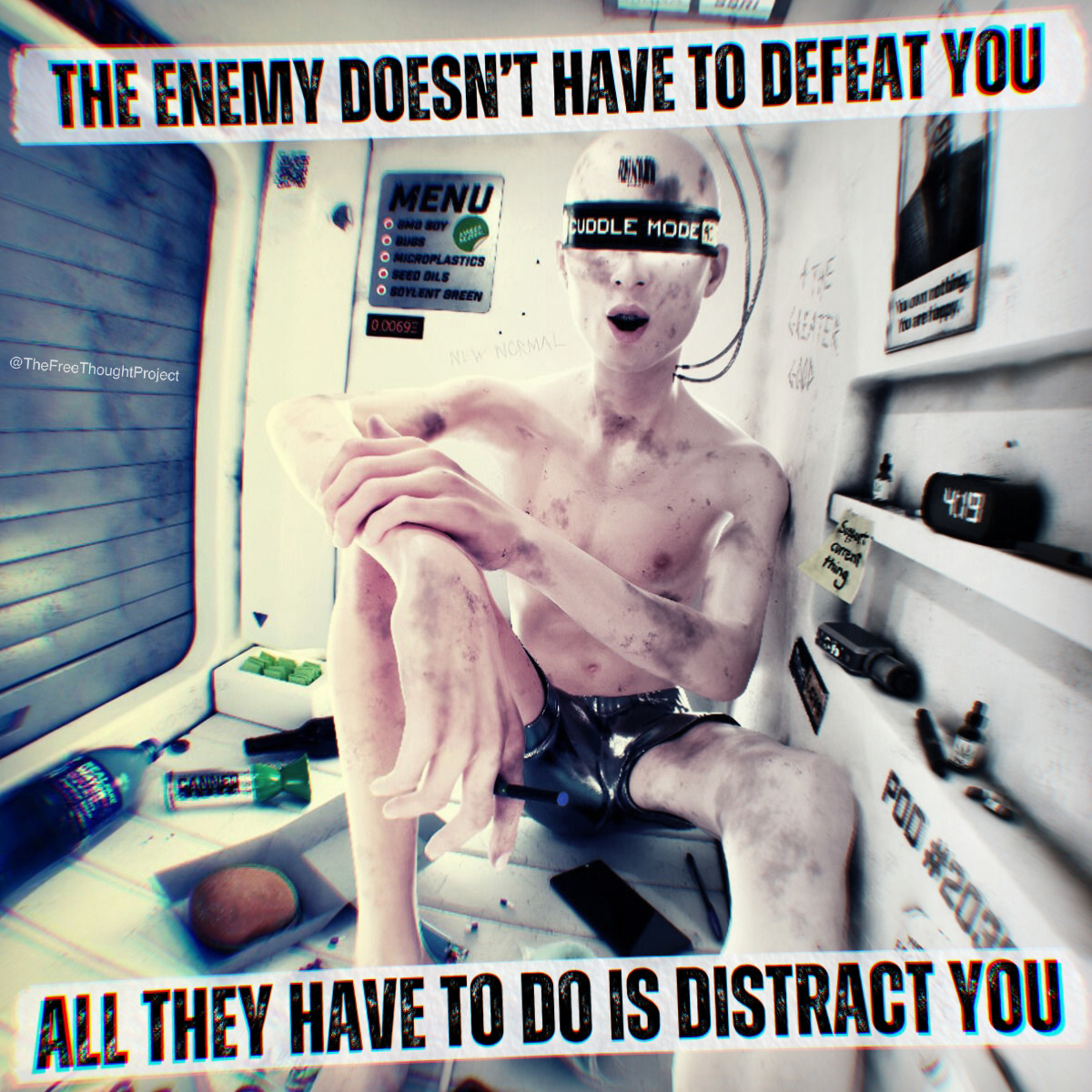 'The general population doesn't know what's happening, and it doesn't even know that it doesn't know' - Noam Chomsky #WeaponsOfMassDistraction #TheFreeThoughtProject #TFTP