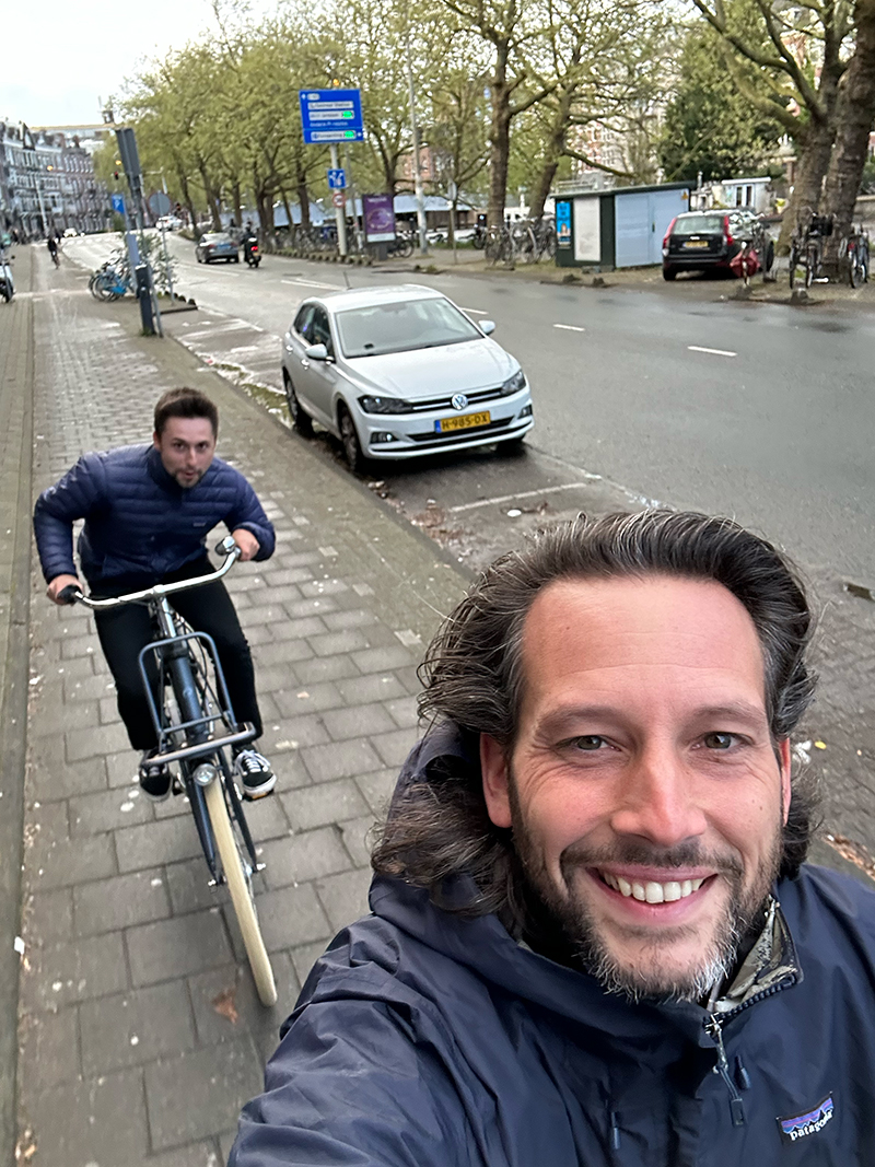 Did you know @Knackfish is FAST AF? 🚴‍♂️ Last week we met up in Amsterdam to talk business, evaluate the last 6 months and to plan out the rest of the year for @TavernSquadNFT and @TavernForge 🔥 It was great fun and good to see each other IRL once a while 😁🤝