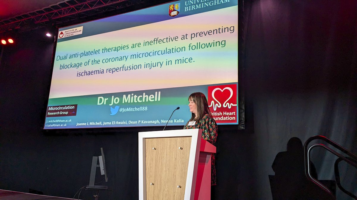 Jo Mitchell (@jomitchell88) on Twitter photo Really enjoyed presenting my work on the effectiveness of dual anti-platelet agents in myocardial infarction today at the <a href="/plateletsociety/">The Platelet Society</a> meeting in Aberdeen today. Really enjoyed presenting my work on the effectiveness of dual anti-platelet agents in myocardial infarction today at the <a href="/plateletsociety/">The Platelet Society</a> meeting in Aberdeen today.