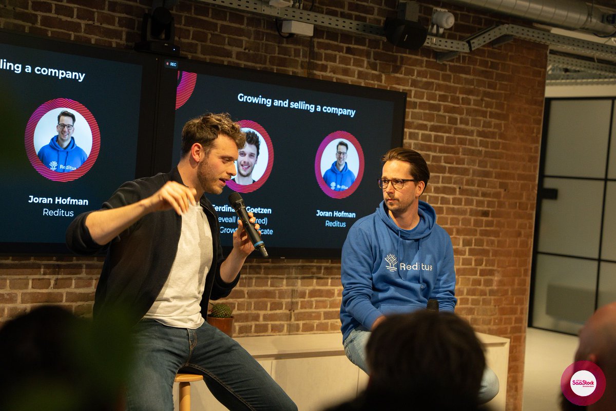 #SaaStockLocalAmsterdam was on fire last night🔥 65+ founders, CEOs, GTM operators, and VCs came together to network, hear practical founder learnings from René Janssen @LepayaLearning & @ferdigoetzen @Gr0wthSyndicate, and drive SaaS forward in The Netherlands🚀 #SaaS #meetup