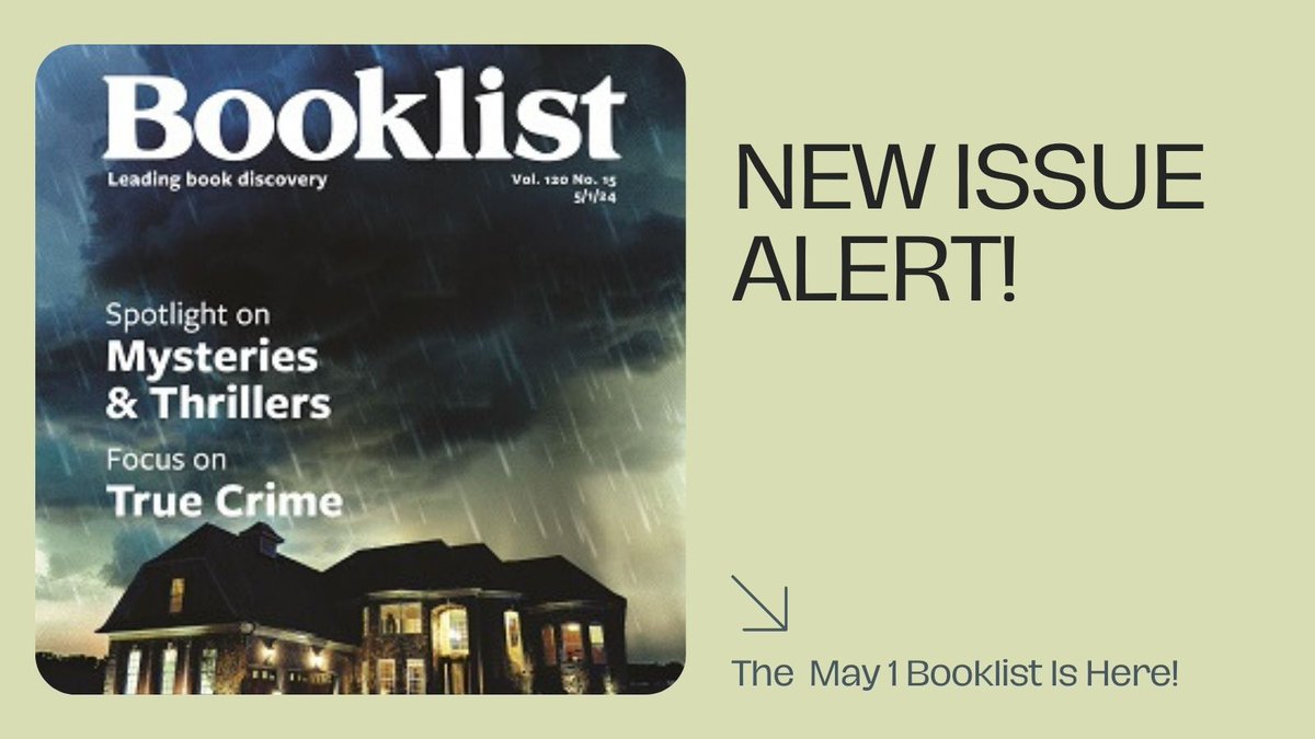 It's no mystery why we love our May BOOKLIST: 🔎Spotlight on Mysteries & Thrillers, Focus on True Crime ✒️A #WritersandReaders from @KA_Cobell shining light on #MMIW 🕵️Recent California Noir and more! Preview: bit.ly/3UyXi76